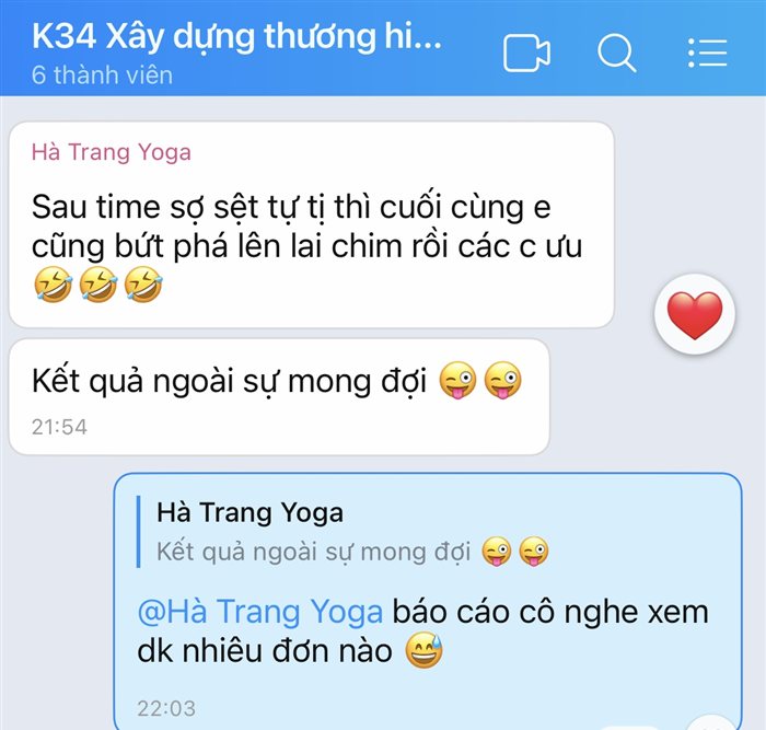 Sau thời gian sợ sệt, tự ti, cuối cùng em cũng bứt phá lên rồi các chị ơi. Kết quả ngoài sự mong đợi — trên chục đơn cô ơi, có mấy người đang inbox chốt đơn nữa!